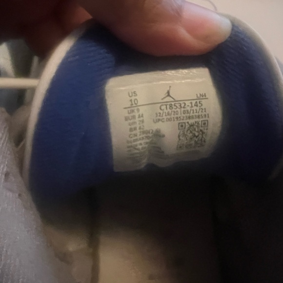 Air Jordan racer blue 3 size 10 - Picture 5 of 6